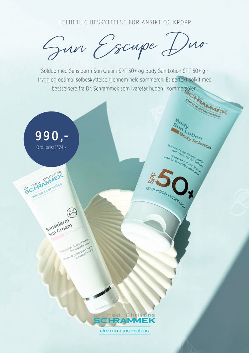 Dr. Schrammek Sun Escape Duo 